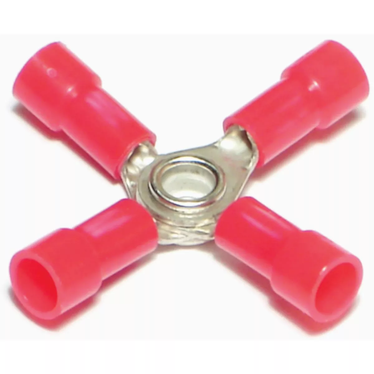 Midwest Fastener 22 WG to 18 WG Four-Way Butt Connectors (8 Ct.)