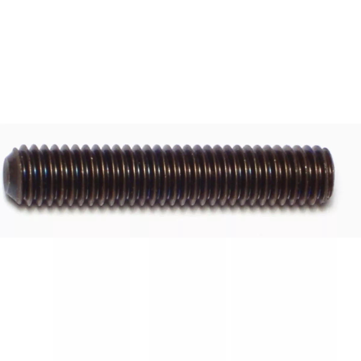 Midwest Fastener 3/8 In.-16 x 2 In. Steel Coarse Thread Hex Socket Headless Set Screws
