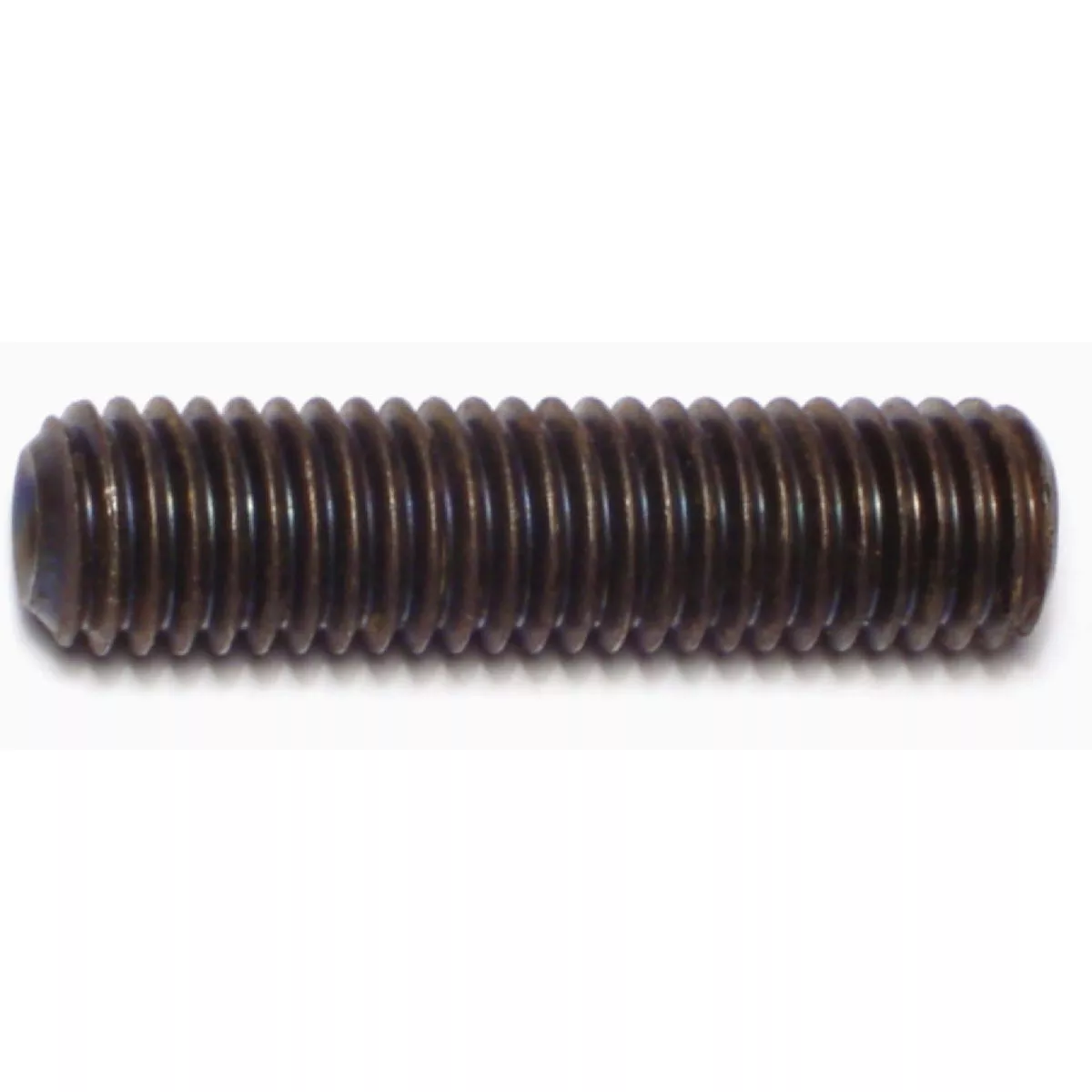 Midwest Fastener 1/2 In.-13 x 2 In. Steel Coarse Thread Hex Socket Headless Set Screws