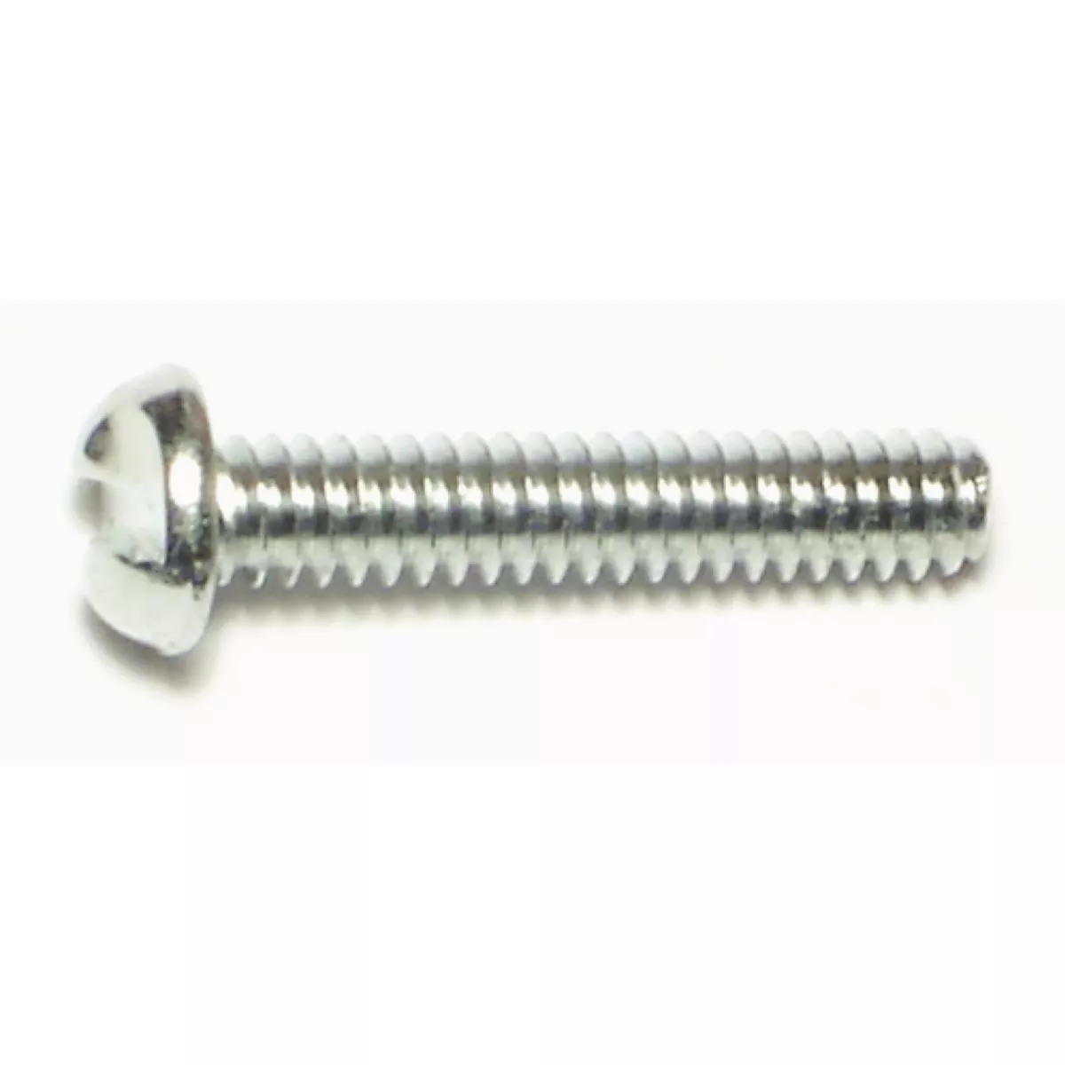 Midwest Fastener #10-24 x 1 In. Zinc Plated Steel Coarse Thread Slotted One-Way Round Head Screws (20 Ct.)