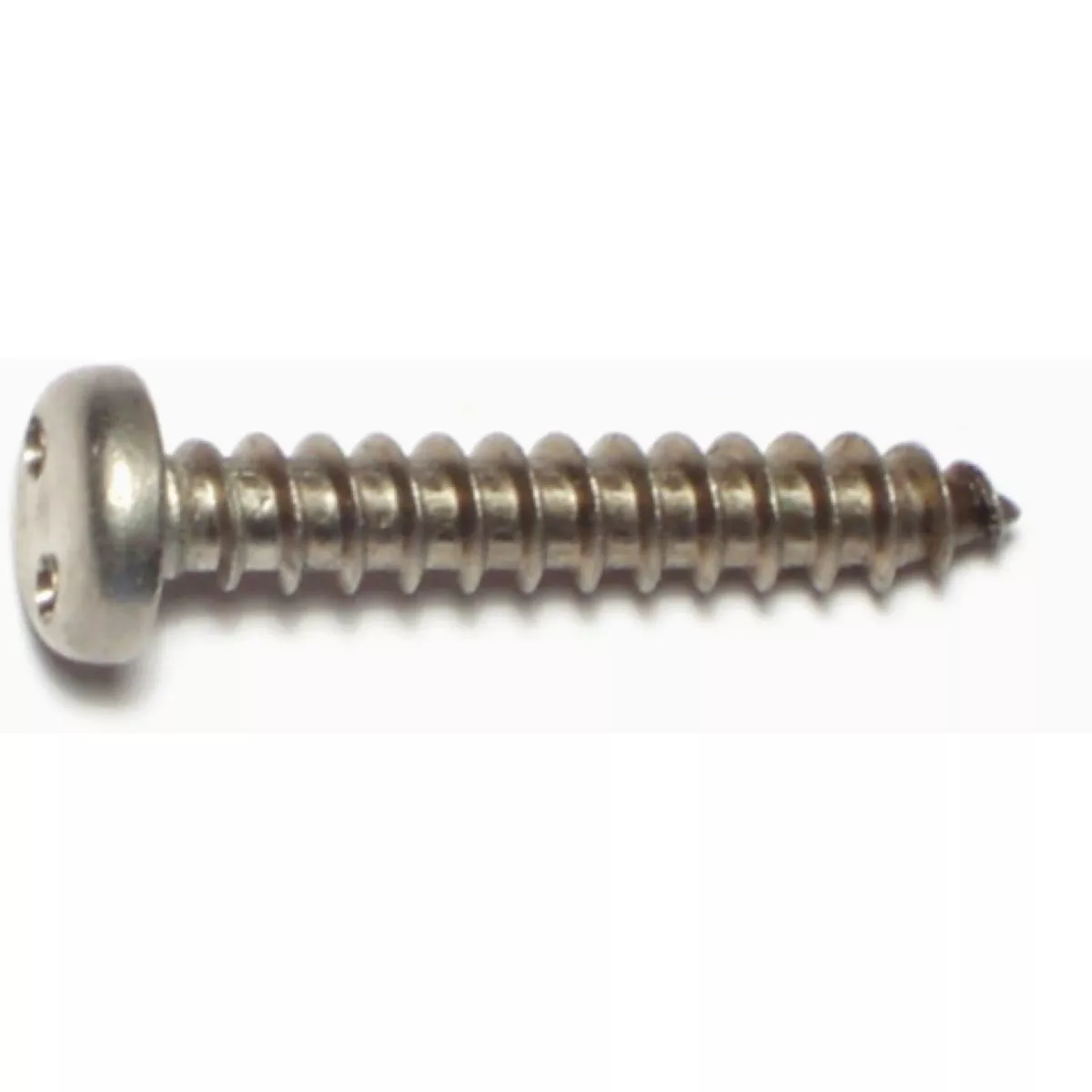 Midwest Fastener #14 x 1-1/2 In. 18-8 Stainless Steel Spanner Security Pan Head Sheet Metal Screws (4 Ct.) - photo 2