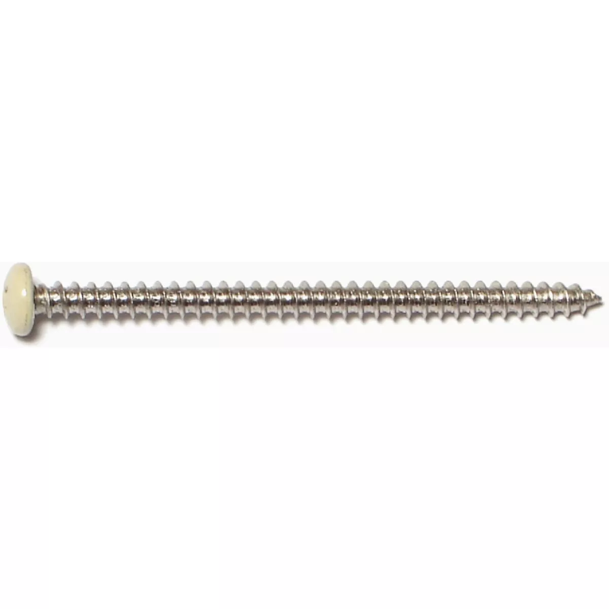 Midwest Fastener #10 x 3 In. Beige Painted 18-8 Stainless Steel Phillips Pan Head Sheet Metal Screws (8 Ct.)