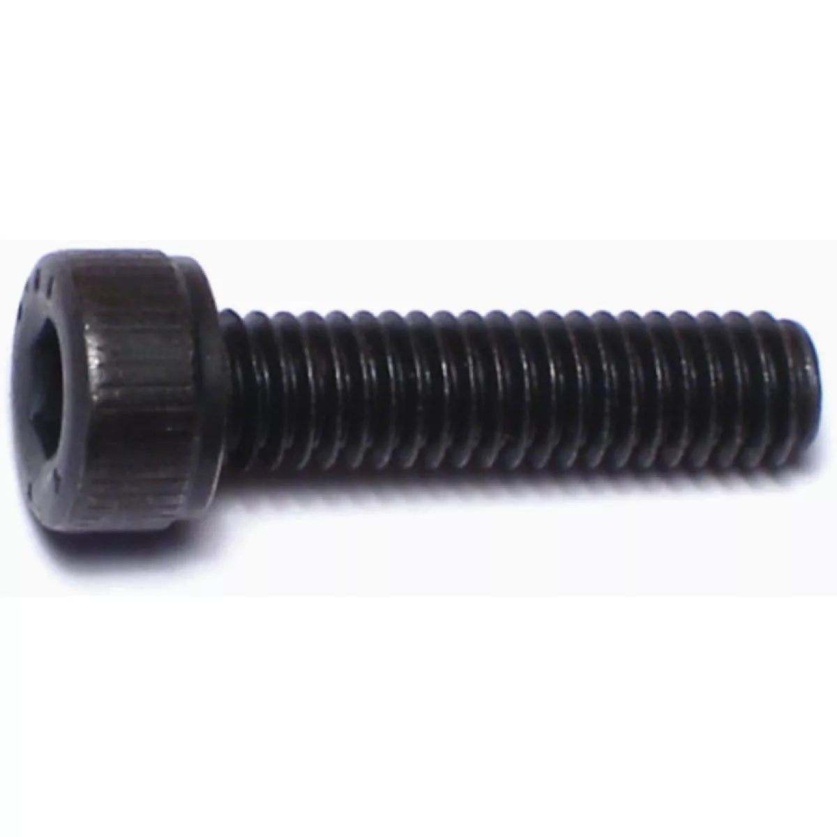Midwest Fastener 4mm-0.7 x 16mm Black Oxide Class 12.9 Steel Coarse Thread Knurled Head Hex Socket Cap Screws (10 Ct.)