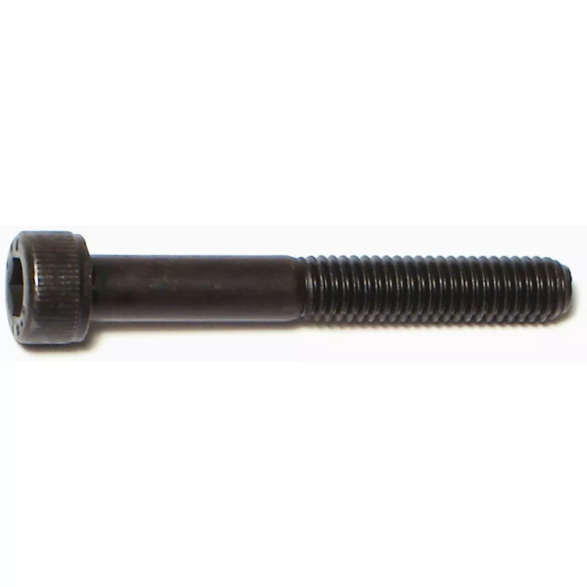 Midwest Fastener 6mm-1.0 x 45mm Black Oxide Class 12.9 Steel Coarse Thread Knurled Head Hex Socket Cap Screws (10 Ct.)