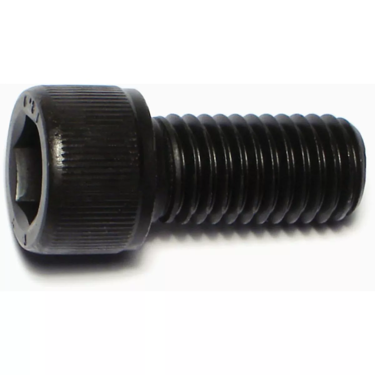 Midwest Fastener 12mm-1.75 x 25mm Black Oxide Class 12.9 Steel Coarse Thread Knurled Head Hex Socket Cap Screws (10 Ct.)