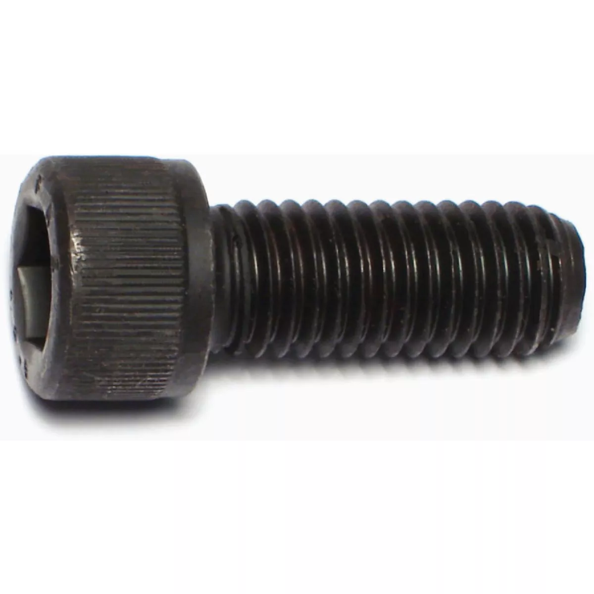 Midwest Fastener 12mm-1.75 x 30mm Black Oxide Class 12.9 Steel Coarse Thread Knurled Head Hex Socket Cap Screws (5 Ct.)
