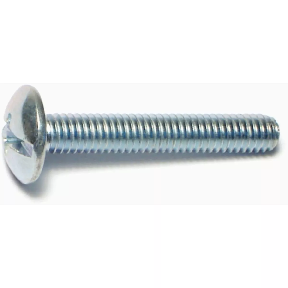 Midwest Fastener 4mm-0.7 x 25mm Zinc Plated Steel Coarse Thread Combo Truss Head Machine Screws (15 Ct.)-