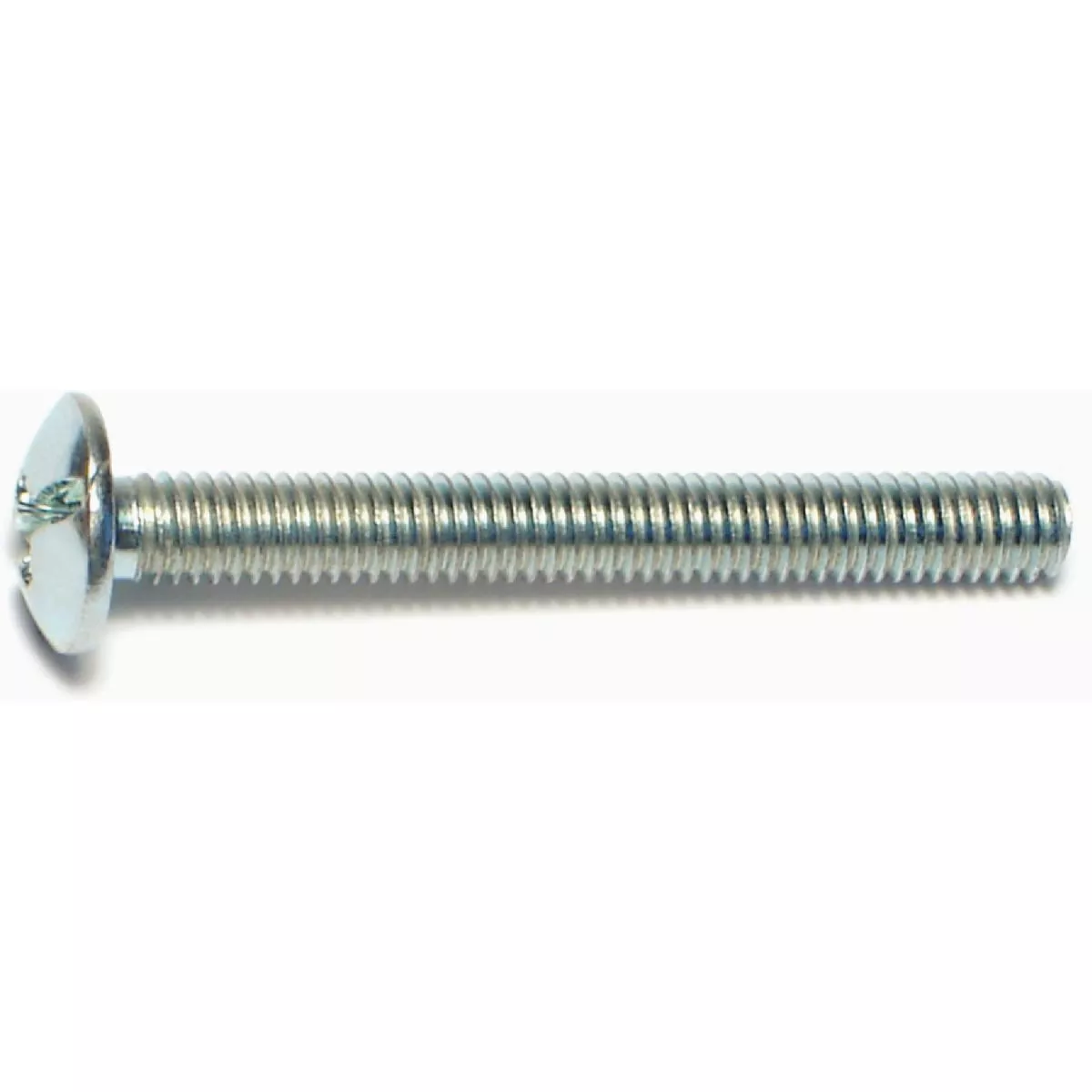 Midwest Fastener 4mm-0.7 x 35mm Zinc Plated Steel Coarse Thread Combo Truss Head Machine Screws (25 Ct.)