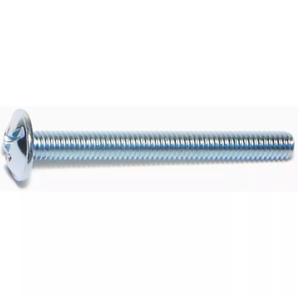 Midwest Fastener 4mm-0.7 x 38mm Zinc Plated Steel Coarse Thread Combo Truss Head Machine Screws (25 Ct.)
