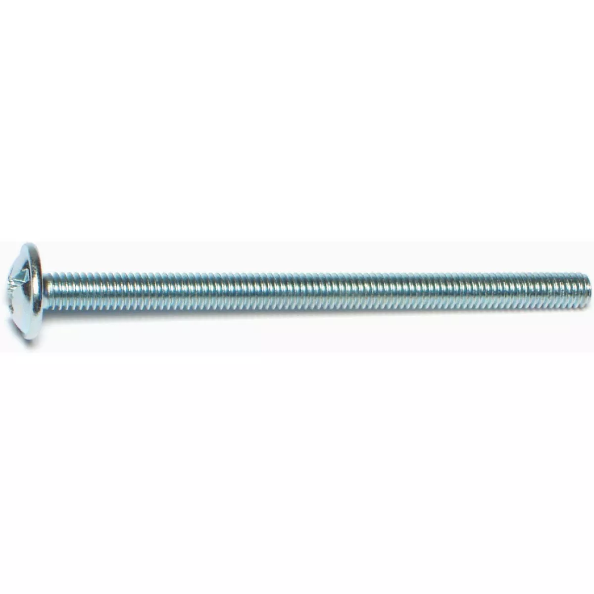 Midwest Fastener 4mm-0.7 x 60mm Zinc Plated Steel Coarse Thread Combo Truss Head Machine Screws (15 Ct.)