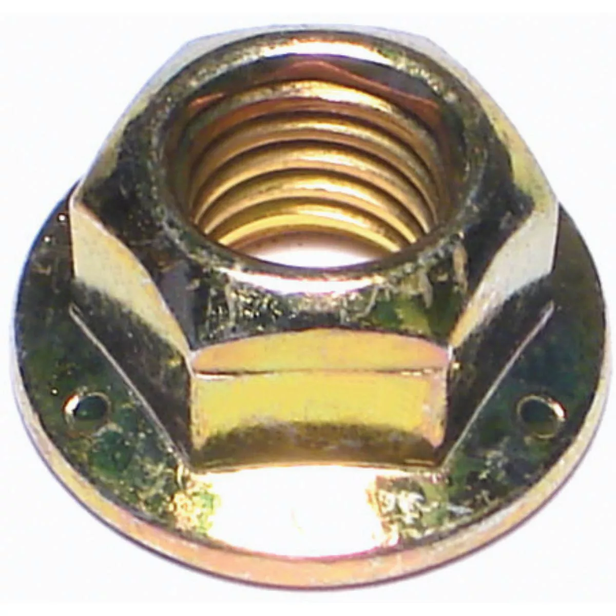 Midwest Fastener 3/8 In.-16 Zinc Plated Grade 8 Steel Coarse Thread Flange Nuts