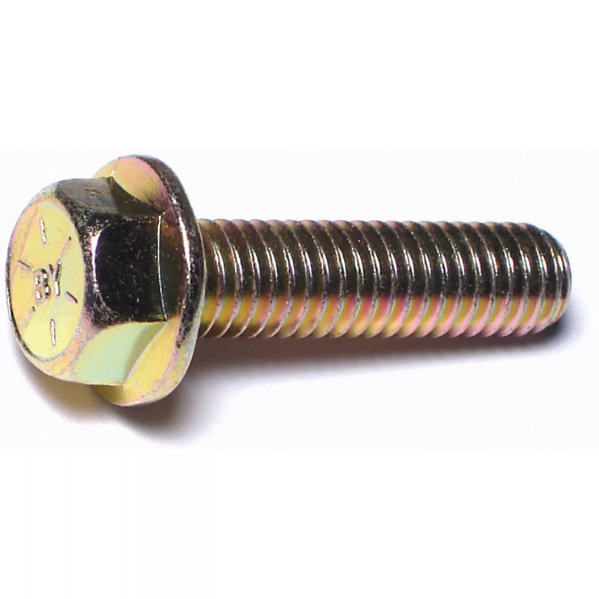 Midwest Fastener 6mm-1.0 x 60mm Zinc Plated Class 8.8 Steel Coarse Thread Hex Washer Head Flange Bolts (5 Ct.) - photo 2