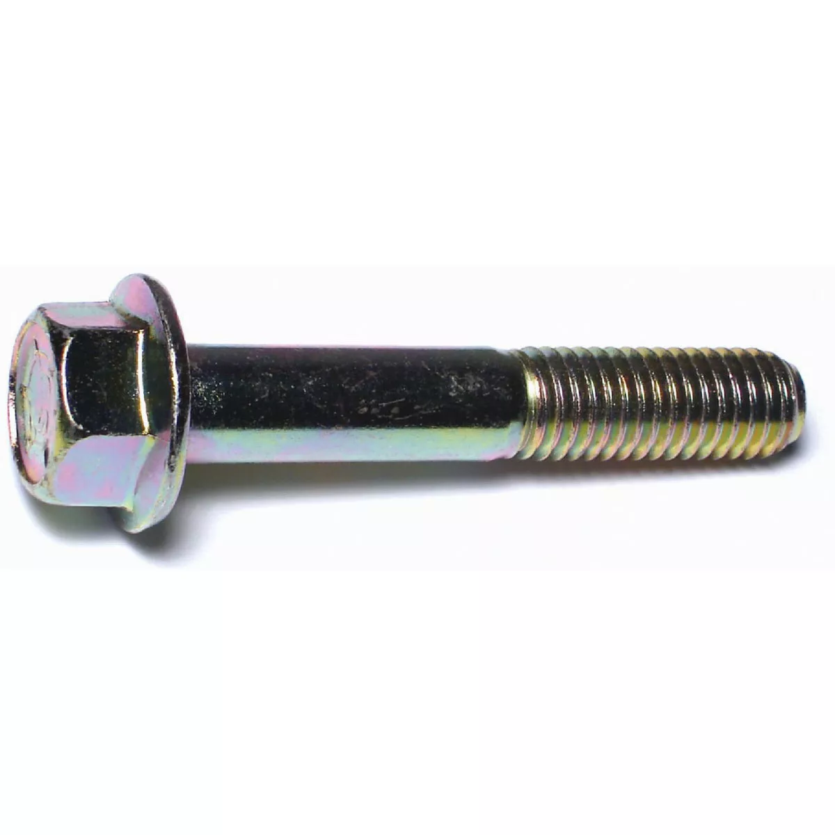 Midwest Fastener 8mm-1.25 x 80mm Zinc Plated Class 8.8 Steel Coarse Thread Hex Washer Head Flange Bolts (2 Ct.)-