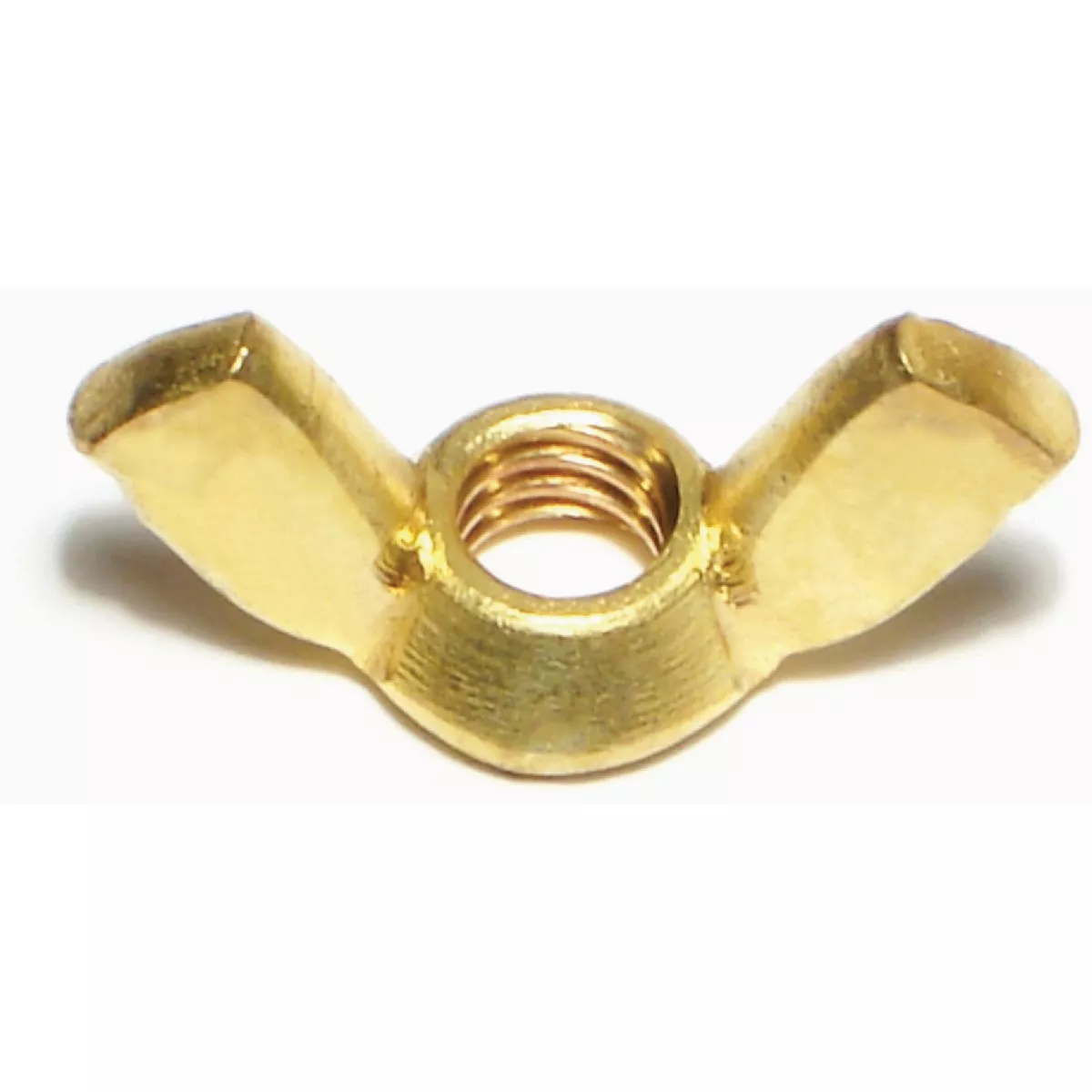 Midwest Fastener 5/16 In.-18 x 1-1/4 In. Brass Coarse Thread Cold Forged Wing Nuts