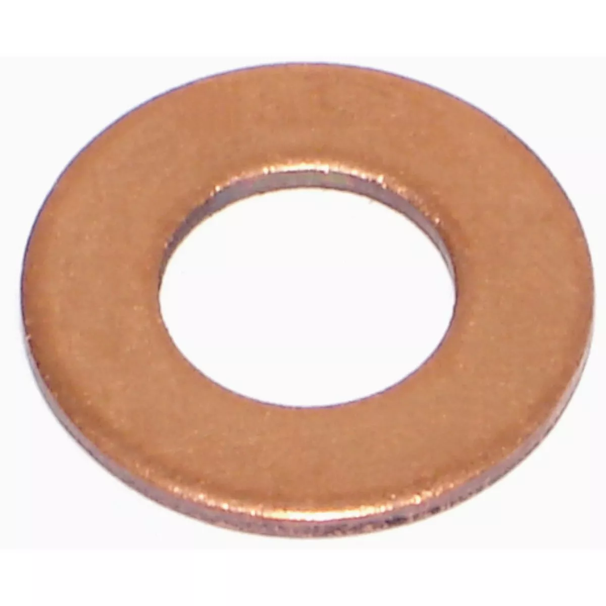 Midwest Fastener 7/16 In. x 15/32 In. x 59/64 In. Copper SAE Flat Washers (25 Ct.)-