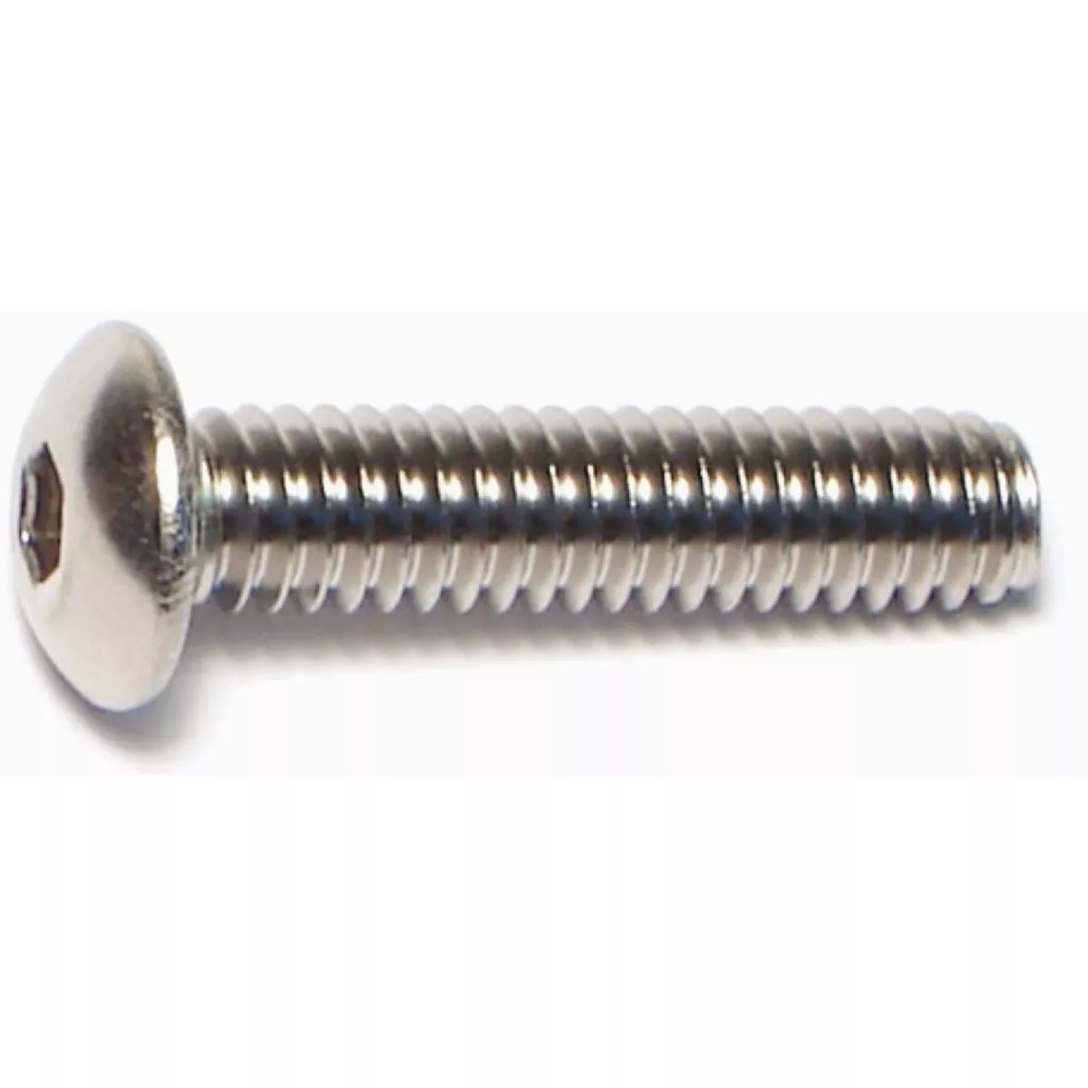 Midwest Fastener #8-32 x 3/4 In. 18-8 Stainless Steel Coarse Thread Button Head Socket Cap Screws (20 Ct.)