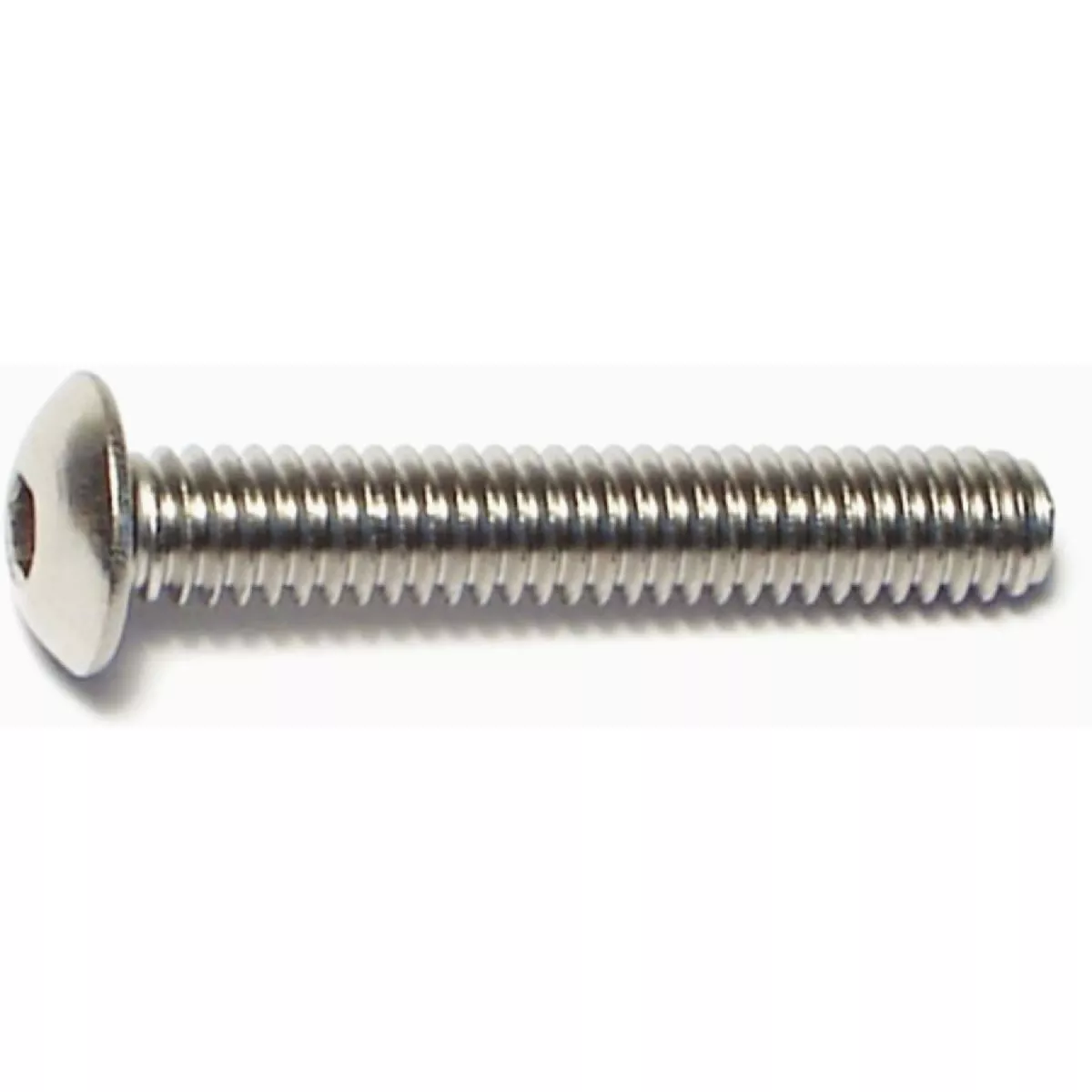 Midwest Fastener #8-32 x 1 In. 18-8 Stainless Steel Coarse Thread Button Head Socket Cap Screws (20 Ct.)