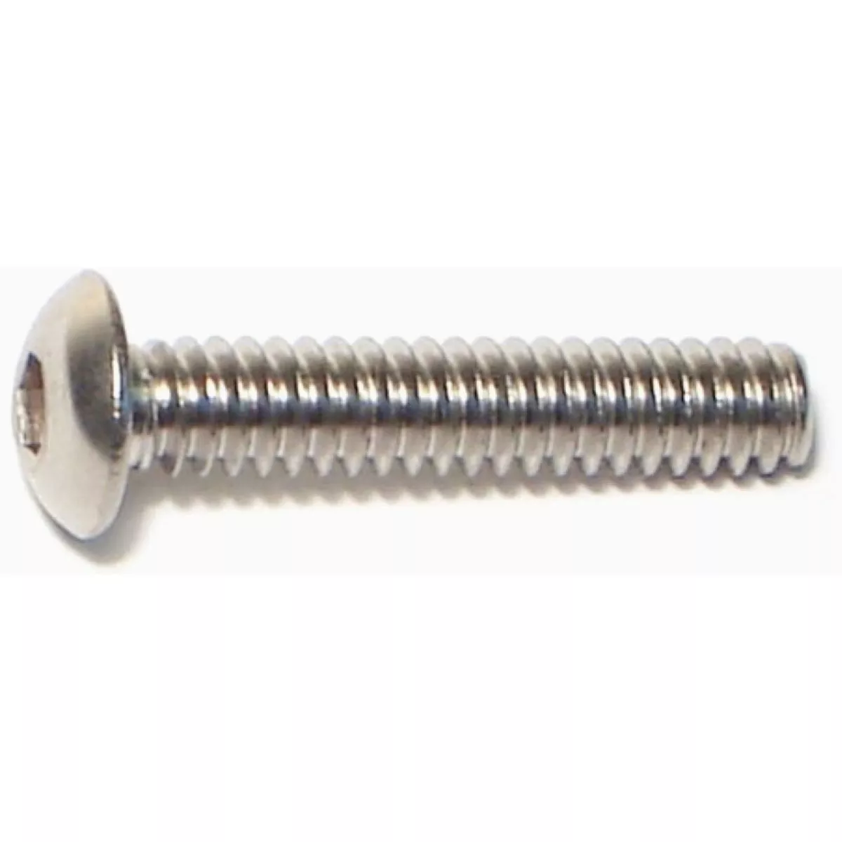 Midwest Fastener #10-24 x 1 In. 18-8 Stainless Steel Coarse Thread Button Head Socket Cap Screws (20 Ct.)