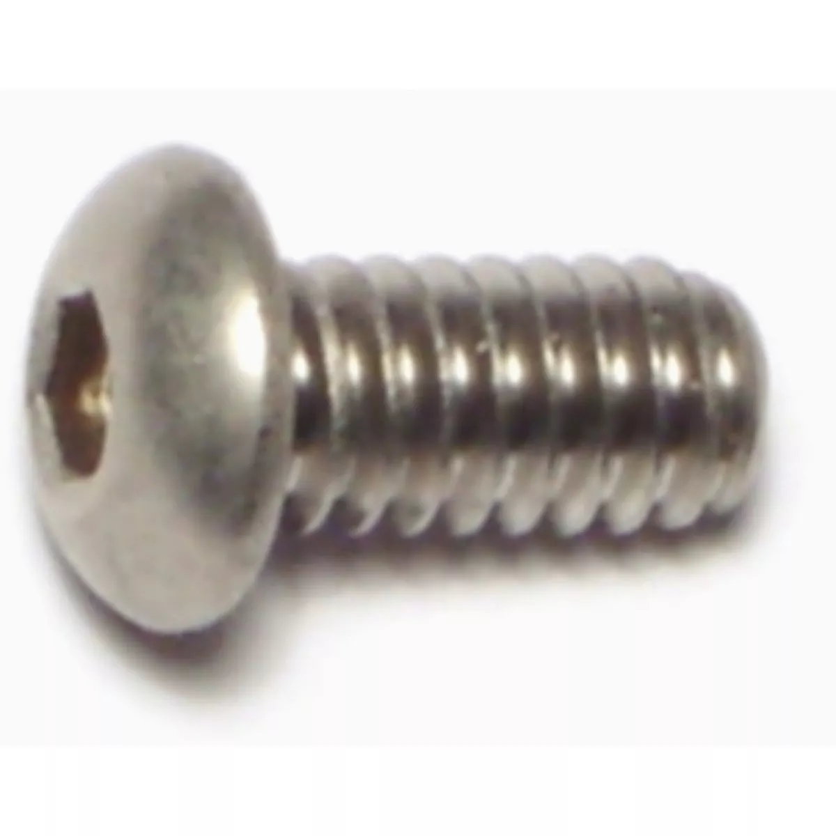 Midwest Fastener 1/4 In.-20 x 1/2 In. 18-8 Stainless Steel Coarse Thread Button Head Socket Cap Screws (10 Ct.)-