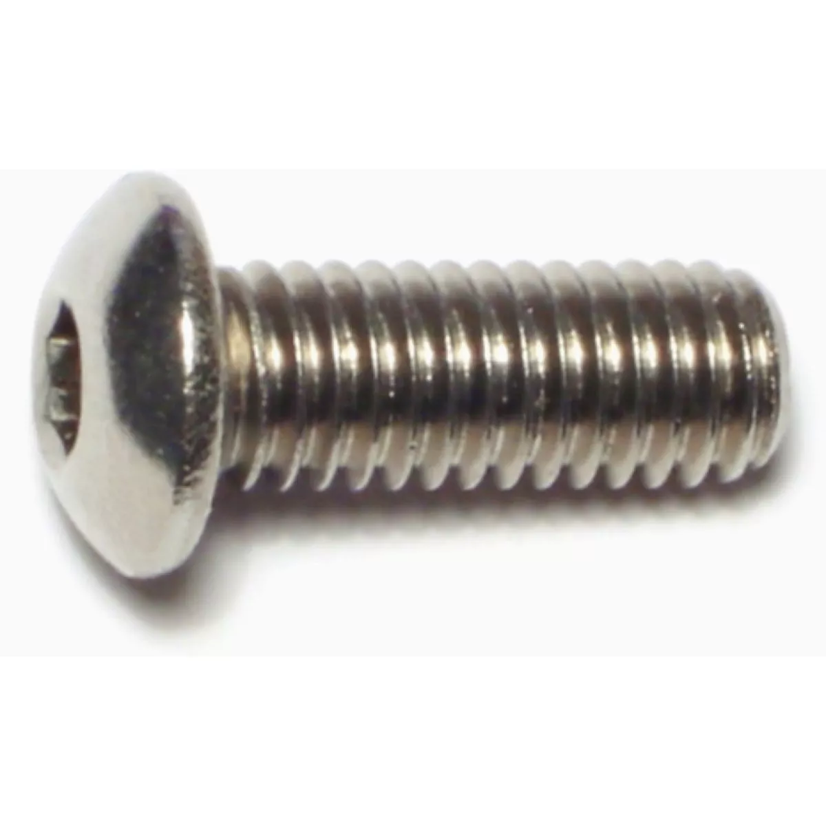 Midwest Fastener 3/8 In.-16 x 1 In. 18-8 Stainless Steel Coarse Thread Button Head Socket Cap Screws (6 Ct.)