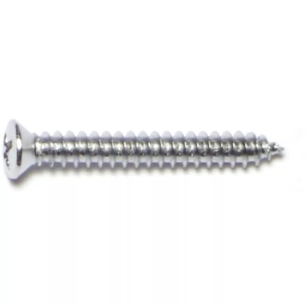 Midwest Fastener #8 x 1-1/4 In. Steel Phillips Oval Head Sheet Metal Screws (20 Ct.)