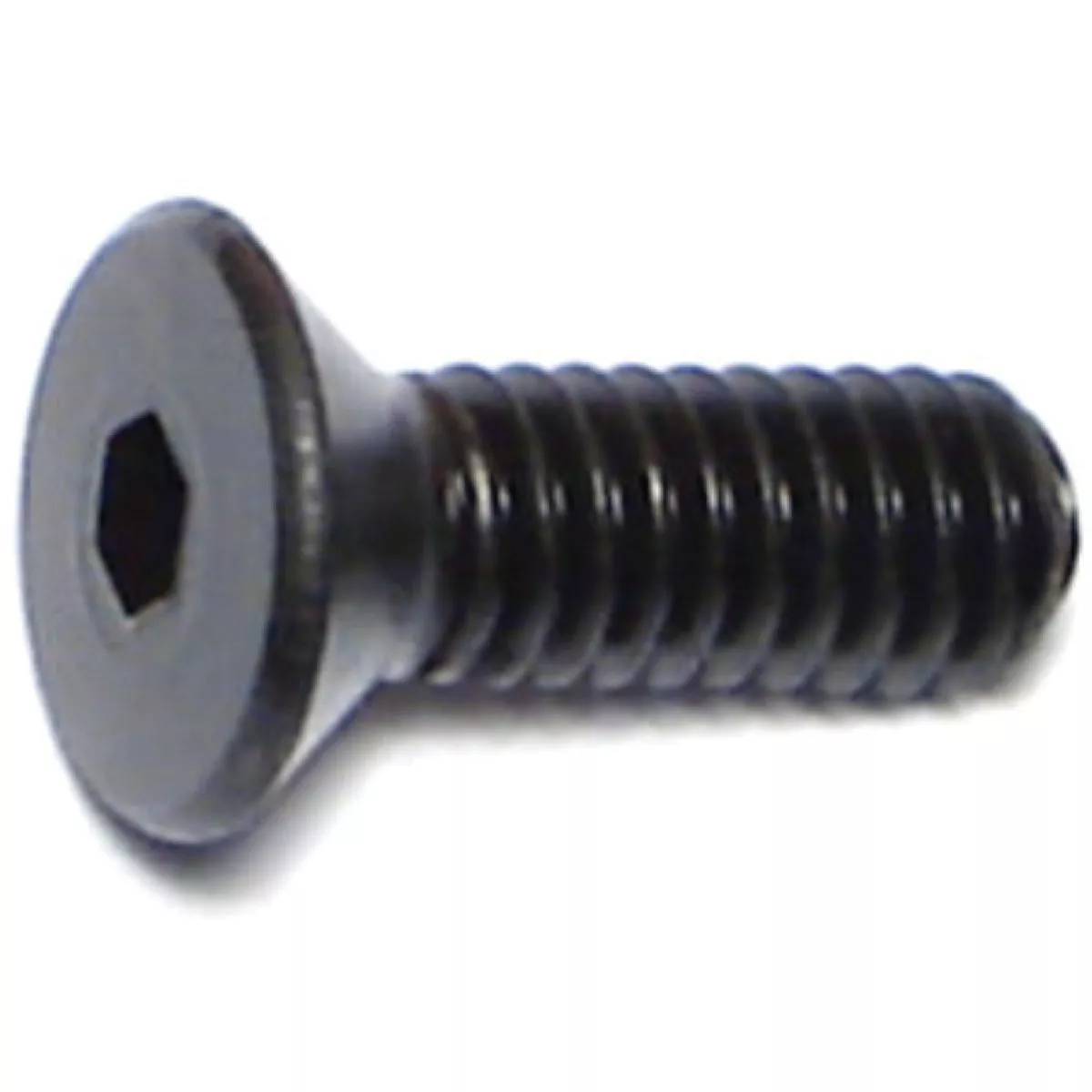 Midwest Fastener #8-32 x 1/2 In. Plain Steel Coarse Thread Flat Head Socket Cap Screws (10 Ct.)