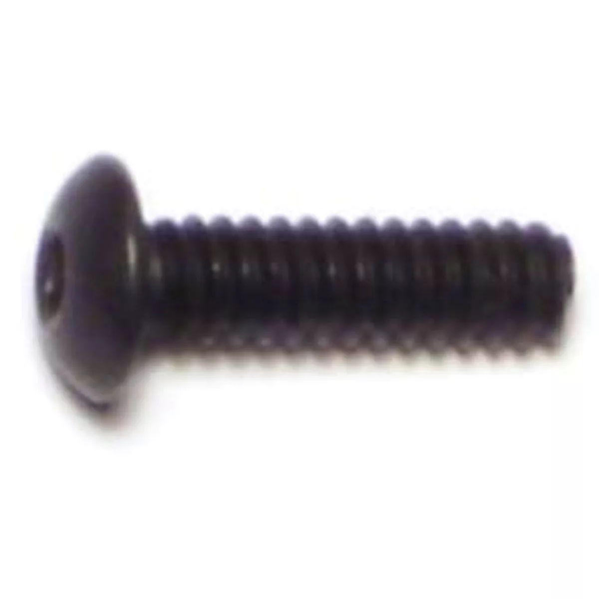 Midwest Fastener #6-32 x 1/2 In. Plain Steel Coarse Thread Button Head Socket Cap Screws (10 Ct.)