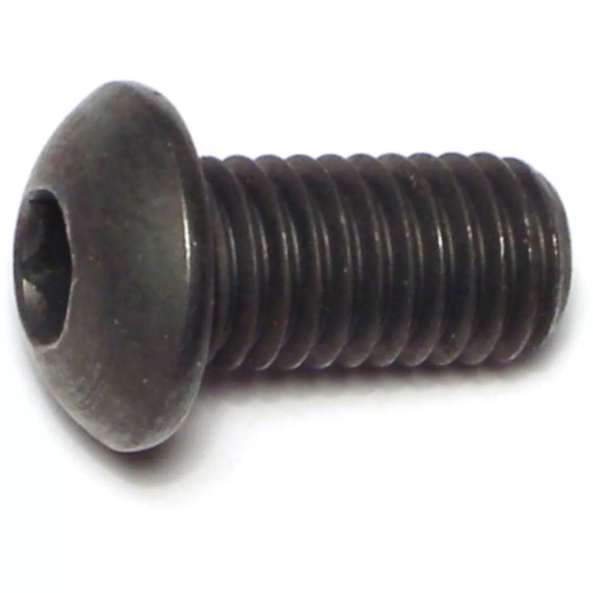 Midwest Fastener 1/2 In.-13 x 1 In. Plain Steel Coarse Thread Button Head Socket Cap Screws (10 Ct.)-