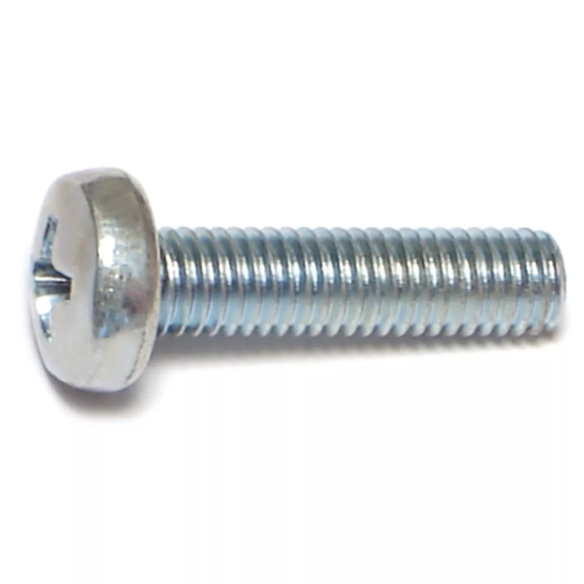 Midwest Fastener 5mm-0.8 x 20mm Zinc Plated Class 4.8 Steel Coarse Thread Phillips Pan Head Machine Screws (25 Ct.)