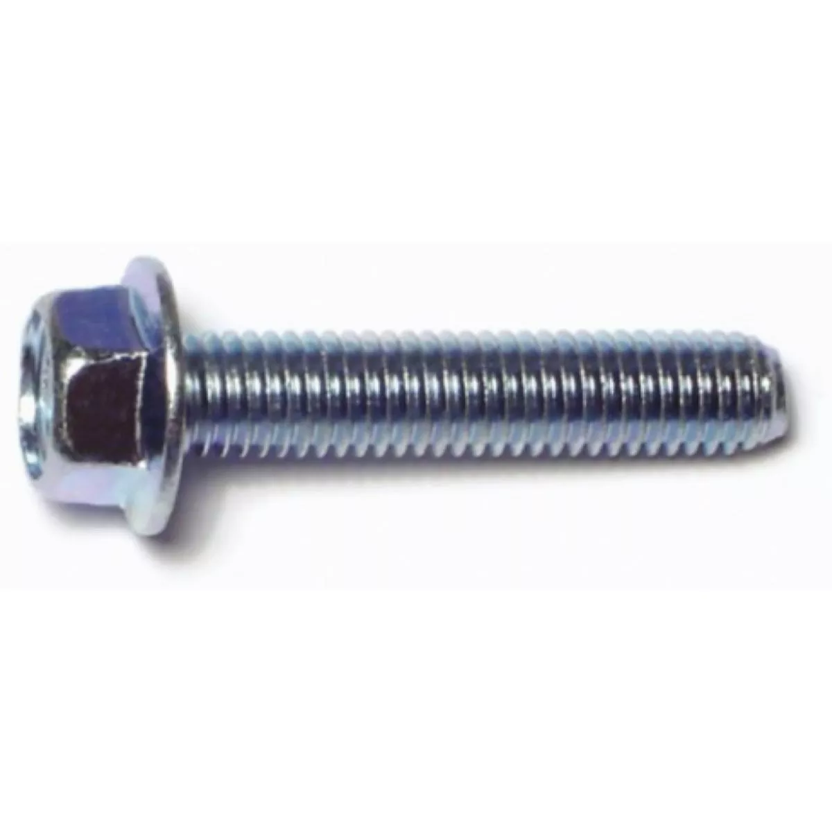 Midwest Fastener 12mm-1.75 x 100mm Zinc Plated Class 8.8 Steel Coarse Thread Hex Washer Head Flange Bolts (2 Ct.)- - photo 2
