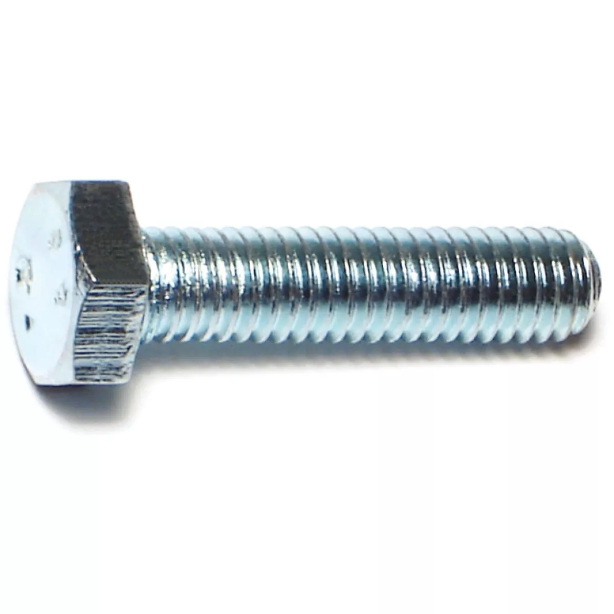 Midwest Fastener 6mm-1.0 x 25mm Zinc Plated Class 8.8 Steel Coarse Thread Hex Cap Screws - photo 2