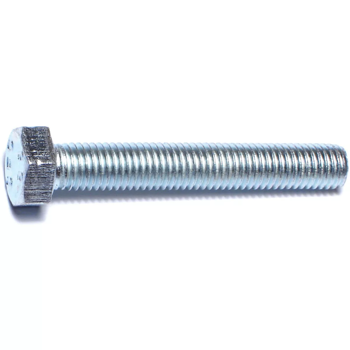Midwest Fastener 7mm-1.0 x 45mm Zinc Plated Class 8.8 Steel Coarse Thread Hex Cap Screws (10 Ct.)-