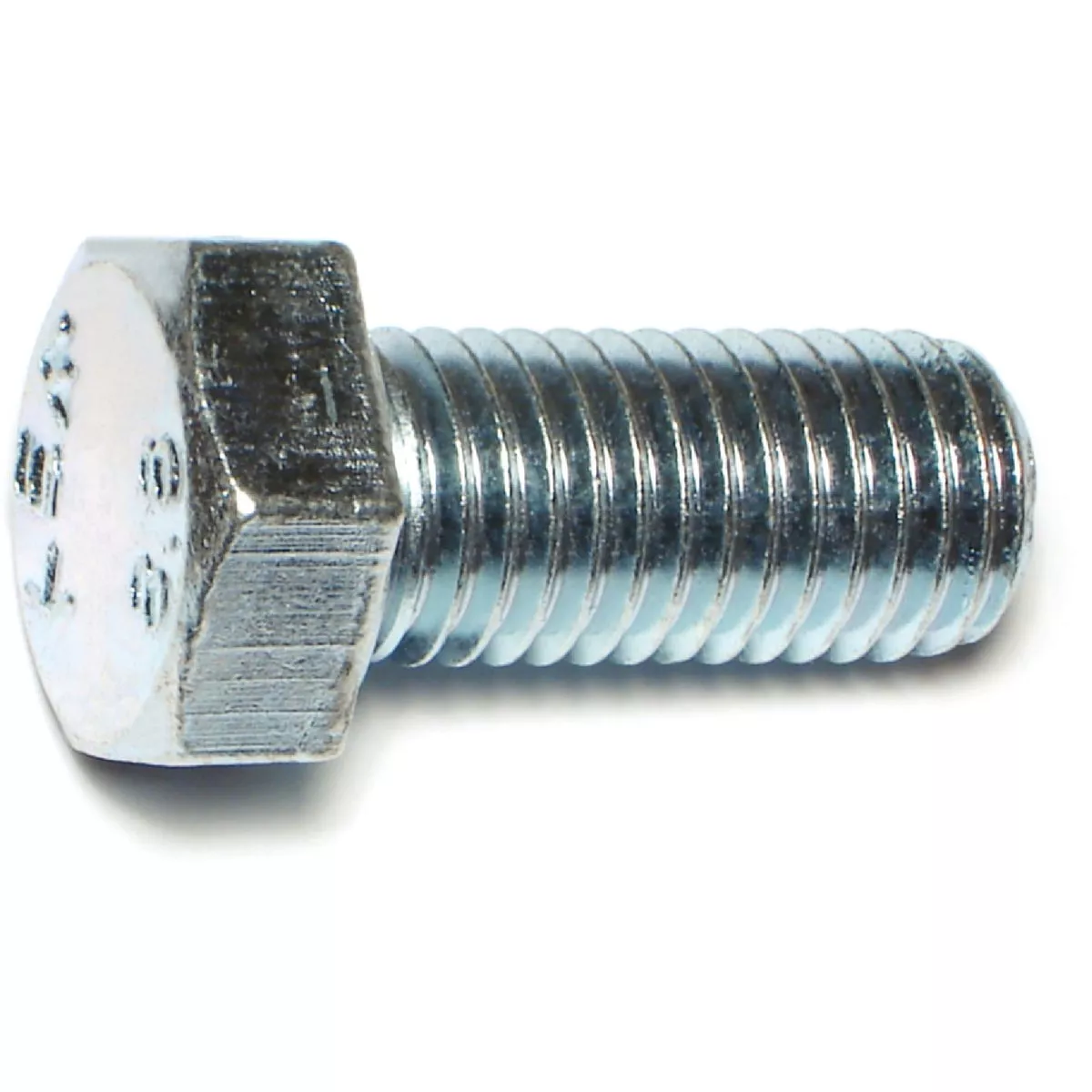 Midwest Fastener 18mm-2.5 x 40mm Zinc Plated Class 8.8 Steel Coarse Thread Hex Cap Screws (2 Ct.)-
