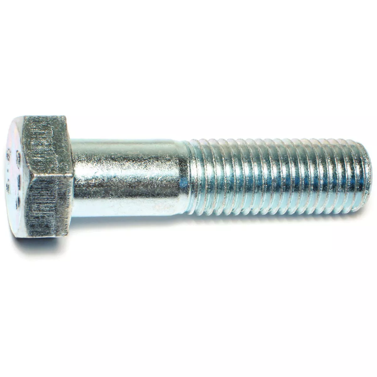 Midwest Fastener 20mm-2.5 x 80mm Zinc Plated Class 8.8 Steel Coarse Thread Hex Cap Screws (2 Ct.) - photo 2