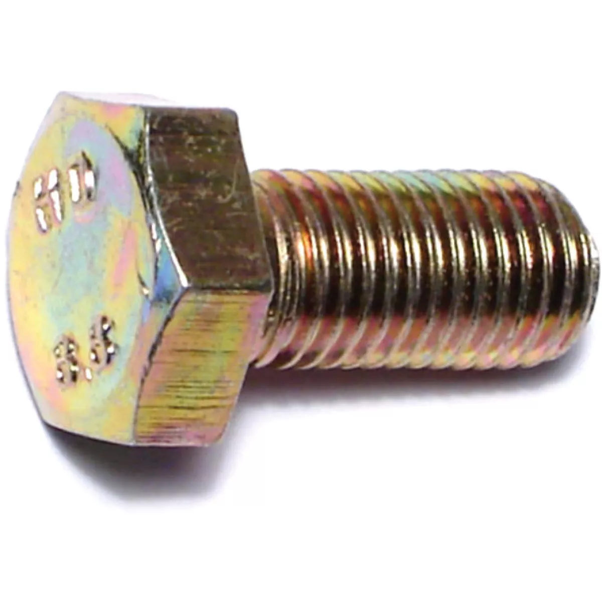 Midwest Fastener 8mm-1.0 x 16mm Zinc Plated Class 8.8 Steel Fine Thread Hex Cap Screws (10 Ct.)-