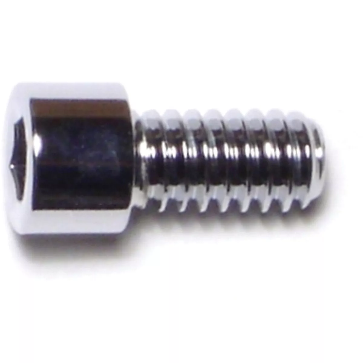 Midwest Fastener 1/4 In.-20 x 1/2 In. Chrome Plated Grade 8 Steel Coarse Thread Smooth Head Socket Cap Screws (10 Ct.)-