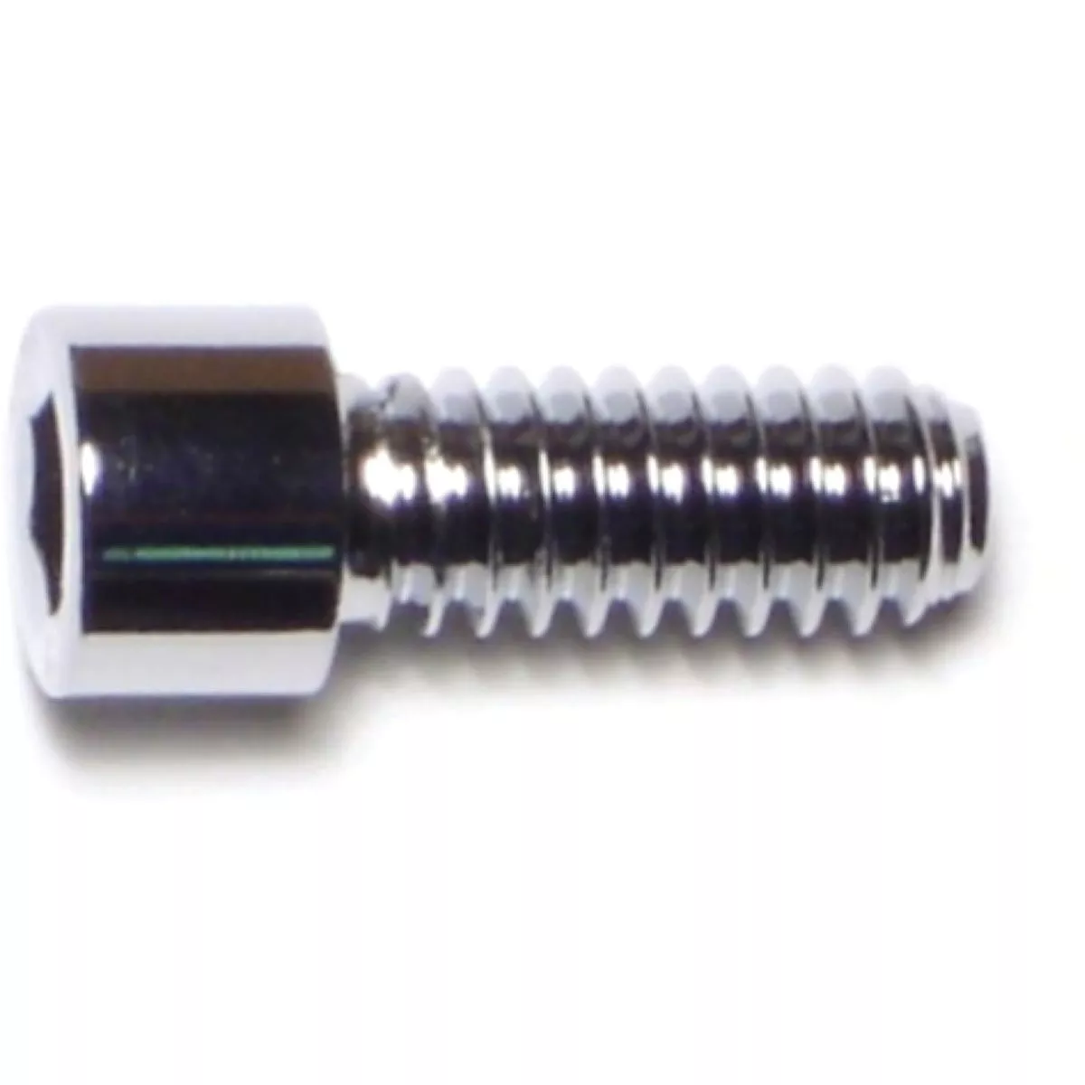 Midwest Fastener 1/4 In.-20 x 5/8 In. Chrome Plated Grade 8 Steel Coarse Thread Smooth Head Socket Cap Screws (10 Ct.)
