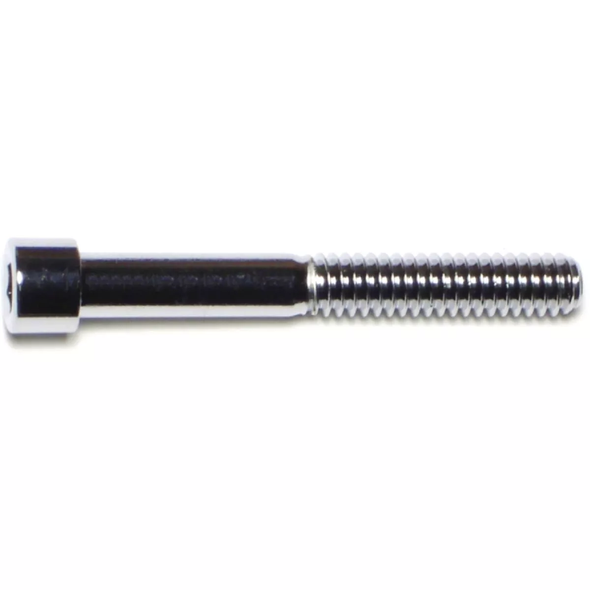 Midwest Fastener 1/4 In.-20 x 2 In. Chrome Plated Grade 8 Steel Coarse Thread Smooth Head Socket Cap Screws (10 Ct.)