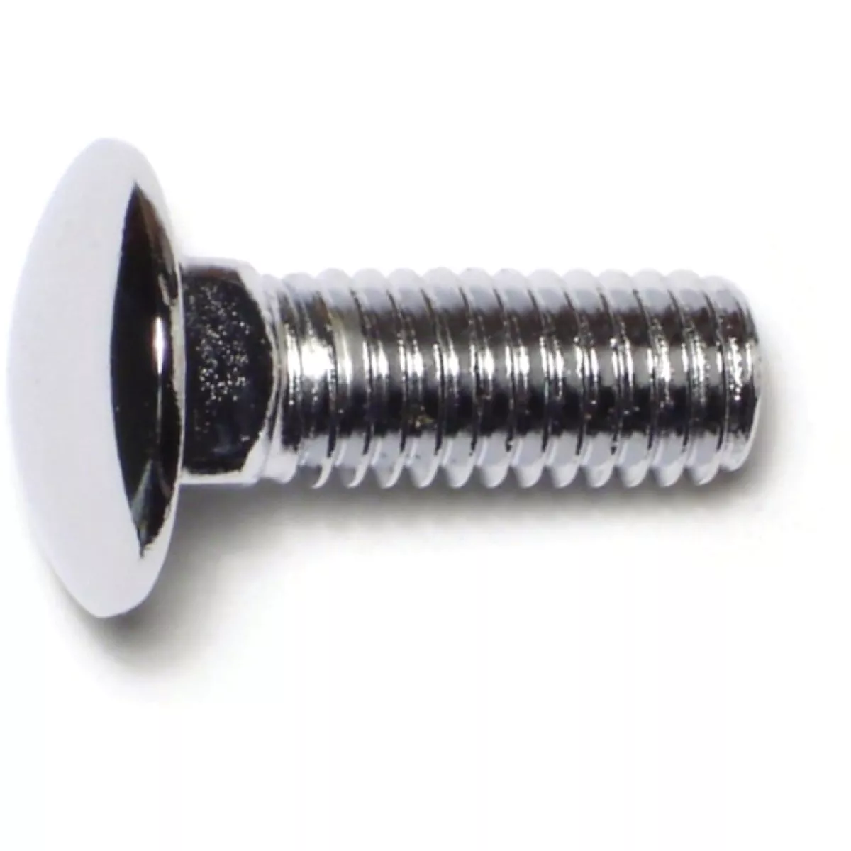 Midwest Fastener 7/16 In.-14 x 1-1/4 In. Chrome Plated Grade 5 Steel Coarse Thread Carriage Head Bumper Bolt (5 Ct.)