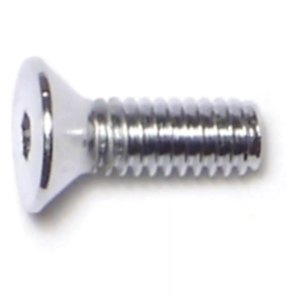 Midwest Fastener #8-32 x 1/2 In. Chrome Plated Grade 8 Steel Coarse Thread Flat Head Socket Cap Screws (10 Ct.)