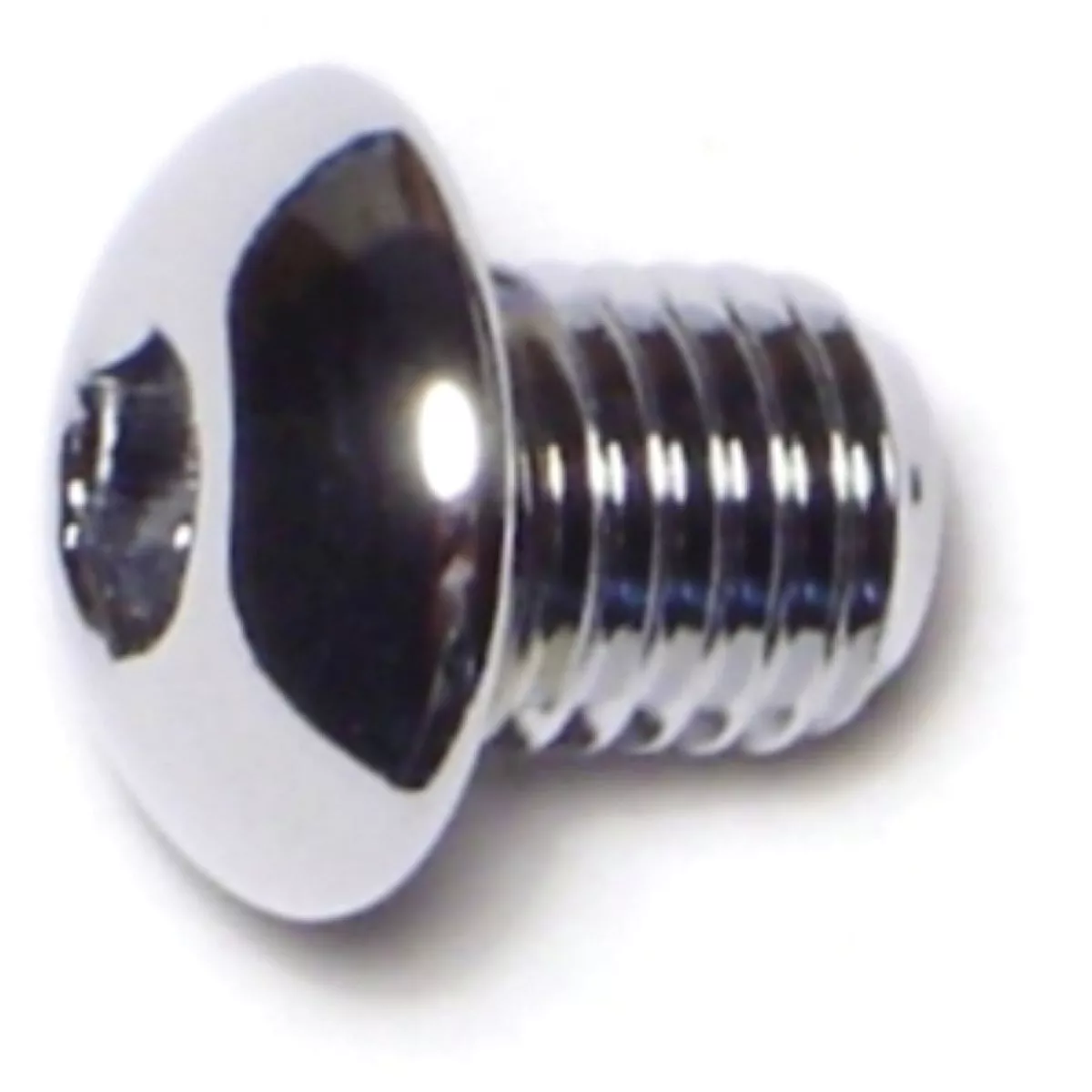 Midwest Fastener 5/16 In.-24 x 3/8 In. Chrome Plated Grade 8 Steel Fine Thread Button Head Socket Cap Screws (10 Ct.)