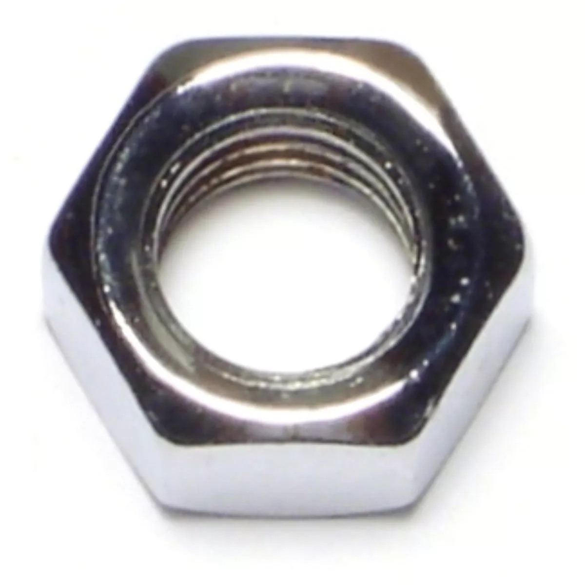 Midwest Fastener 7/16 In.-14 Chrome Plated Grade 5 Steel Coarse Thread Hex Nuts (10 Ct.)