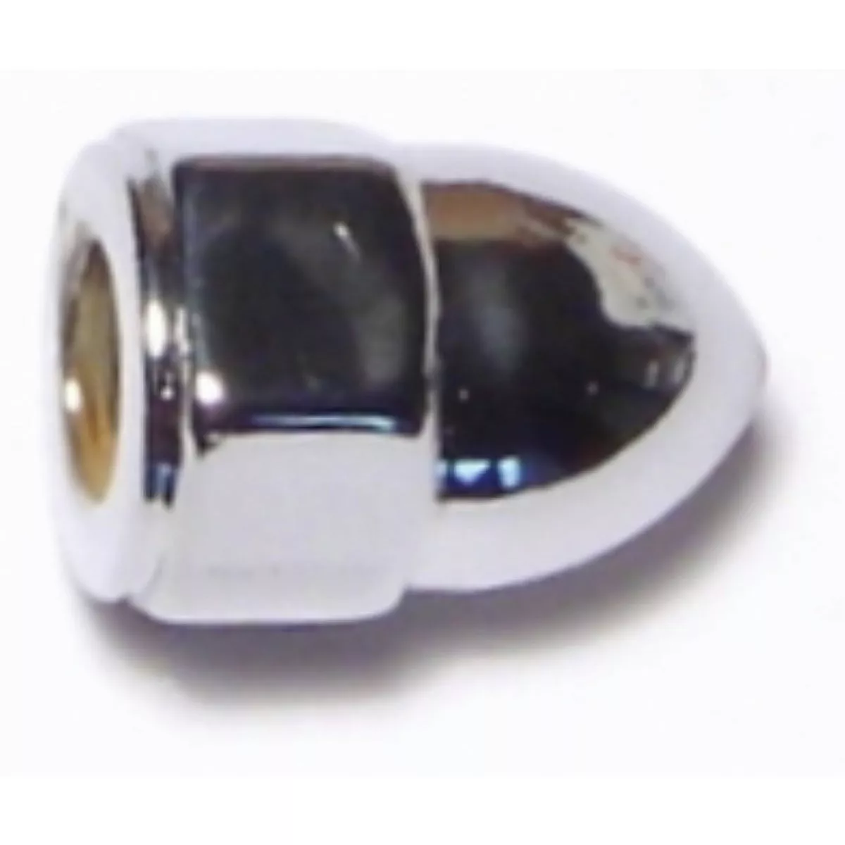 Midwest Fastener #10-24 Chrome Plated Grade 2 / A307 Steel Coarse Thread Acorn Cap Nuts (10 Ct.)-