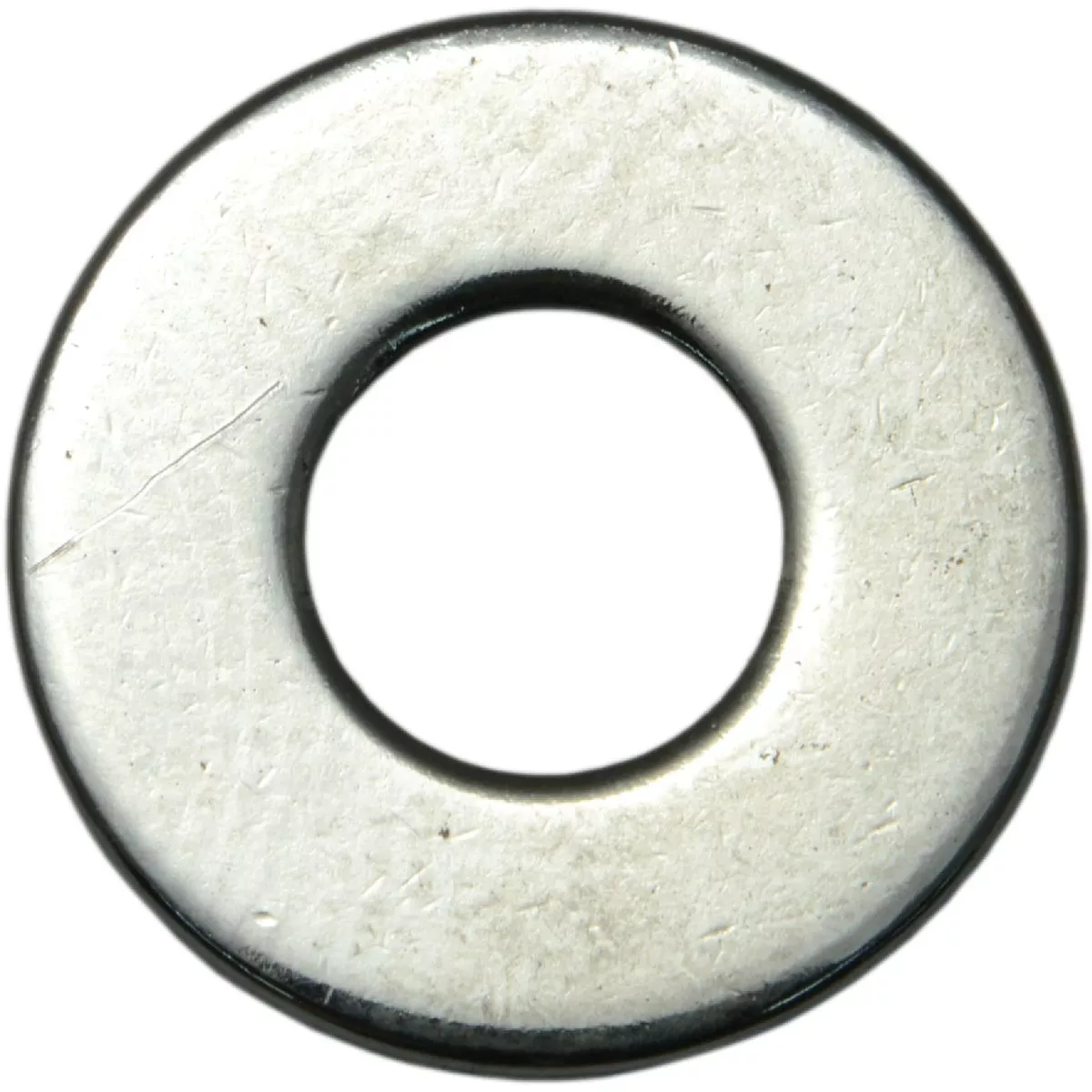 Midwest Fastener #10 x 7/32 In. x 1/2 In. Chrome Plated Grade 2 Steel SAE Flat Washers (10 Ct.)