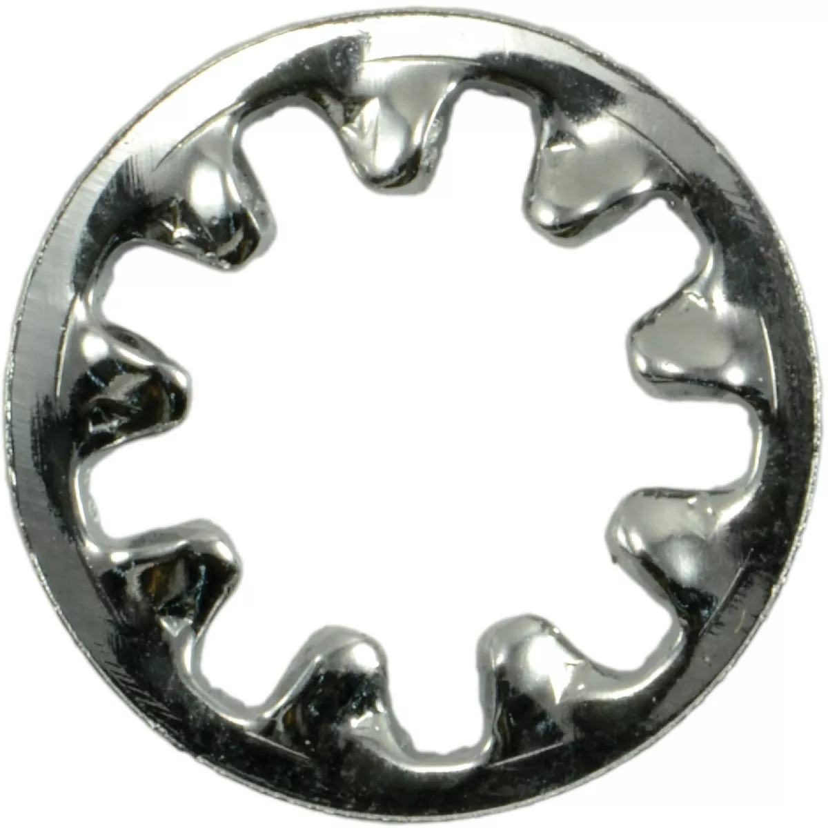 Midwest Fastener 1/4 In. x 31/64 In. Chrome Plated Grade 8 Steel Internal Tooth Lock Washers