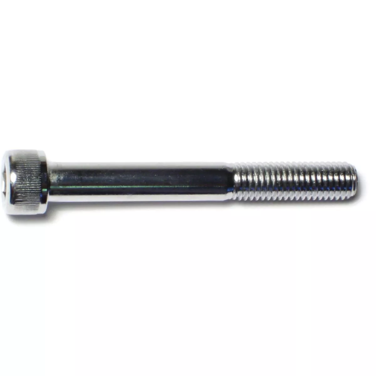 Midwest Fastener 10mm-1.5 x 80mm Chrome Plated Class 12.9 Steel Coarse Thread Knurled Head Hex Socket Cap Screws