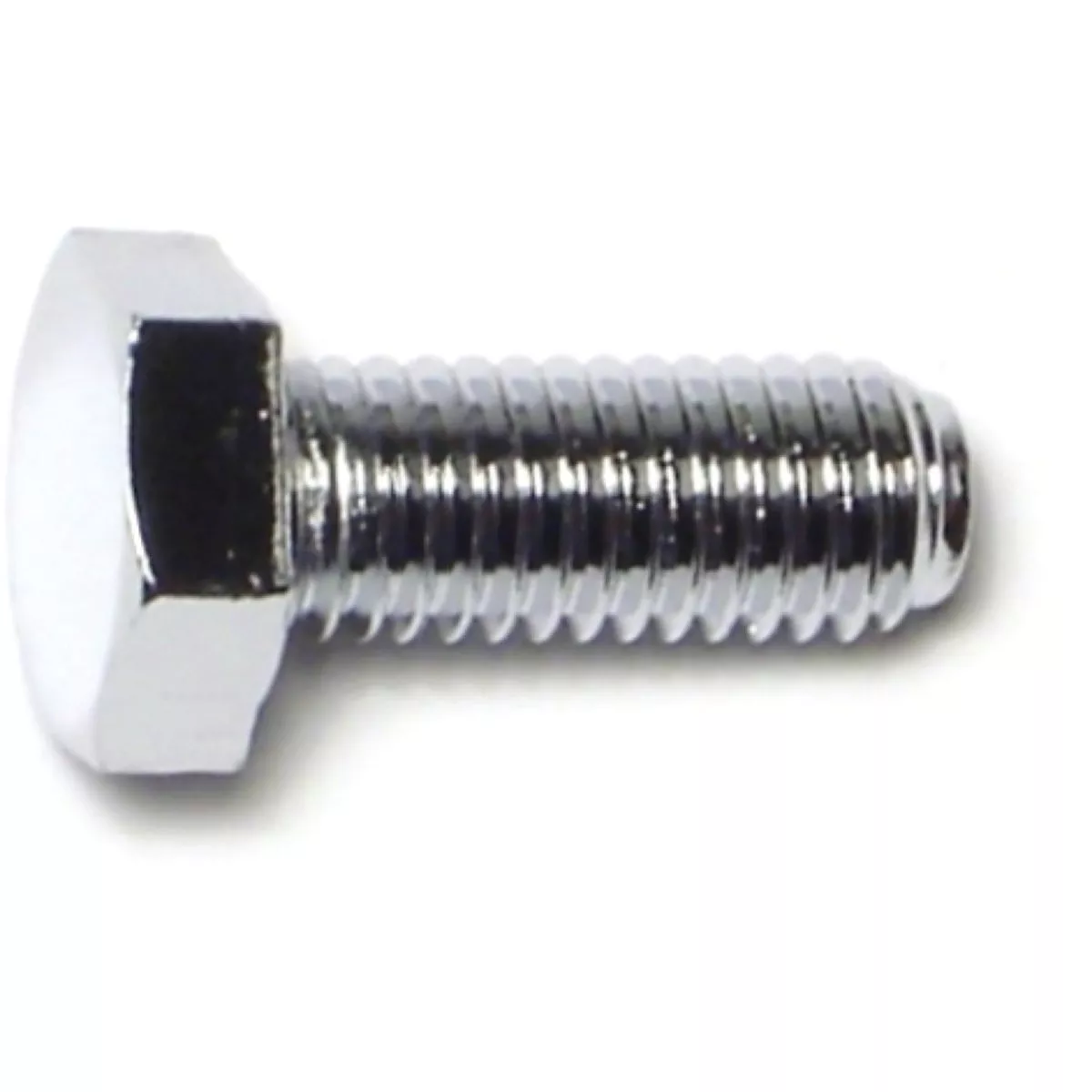 Midwest Fastener 8mm-1.25 x 20mm Chrome Plated Class 8.8 Steel Coarse Thread Hex Cap Screws (10 Ct.)