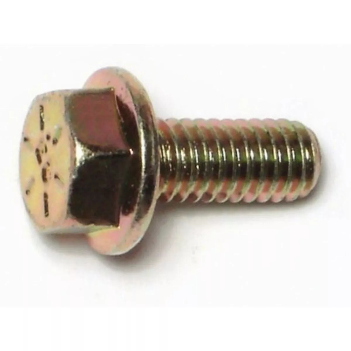 Midwest Fastener 16mm-2.0 x 40mm Zinc Plated Class 8.8 Steel Coarse Thread Hex Washer Head Flange Bolts (2 Ct.)- - photo 2
