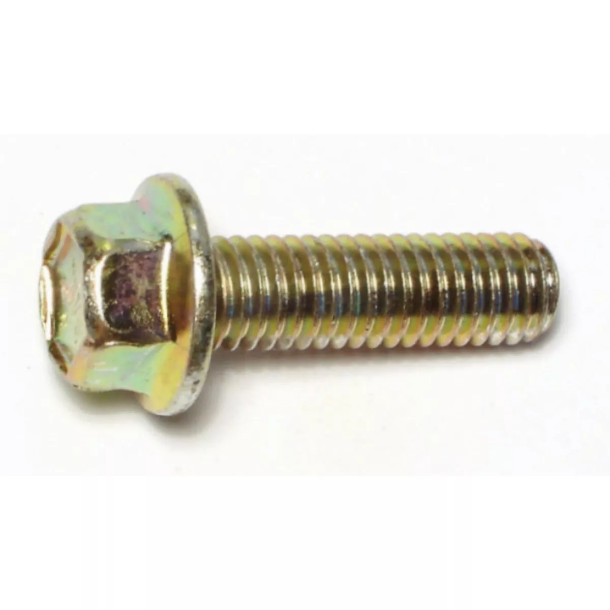 Midwest Fastener 3/4 In.-10 x 4-1/2 In. Zinc Plated Grade 8 Steel Coarse Thread Hex Washer Head Flange Bolts (2 Ct.)