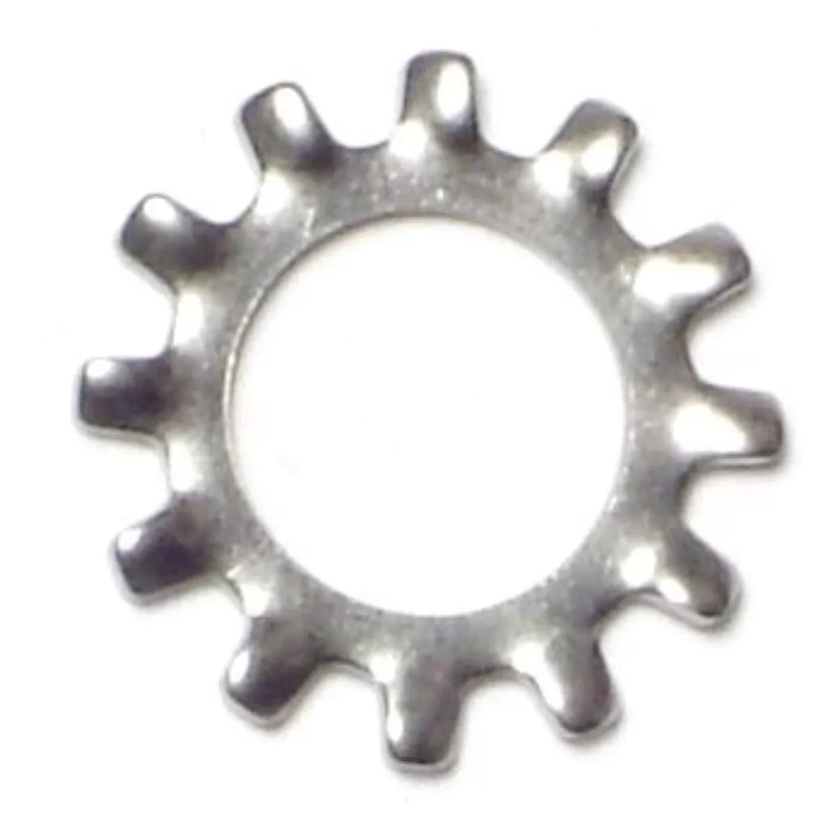 Midwest Fastener 3/8 In. x 45/64 In. 18-8 Stainless Steel External Tooth Lock Washers (12 Ct.)-